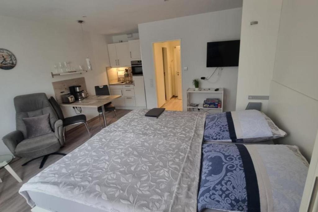 Neu! Ferienwohnung Mien Luette Boe Spo Sankt Peter-Ording Esterno foto